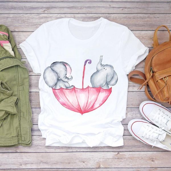women umbrella elephant fashion lady t-shirts 2021 summer short sleeve ladies womens graphic female tee t-shirt drop ship, White
women umbrella elephant fashion lady t-shirts 2021 summer short sleeve ladies womens graphic female tee t-shirt drop ship, White