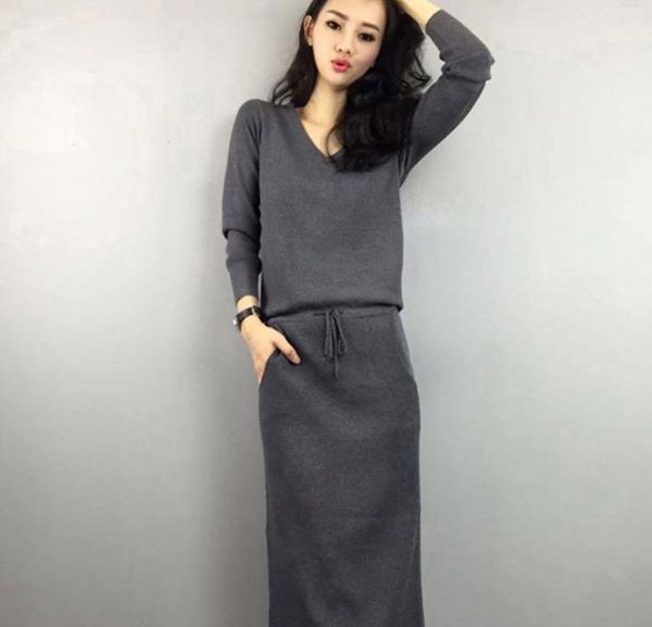 casual dresses js1526j-2021 autumn and winter fashion solid color show thin dress, Black;gray
casual dresses js1526j-2021 autumn and winter fashion solid color show thin dress, Black;gray