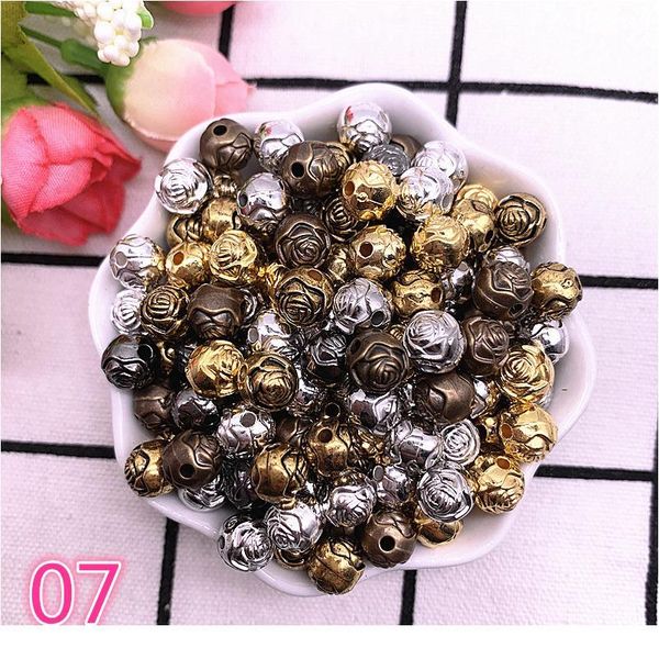 new 6mm 8mm flower ball abs beads gold/silver plated spacer beads for jewelry making diy charms qyllir
new 6mm 8mm flower ball abs beads gold/silver plated spacer beads for jewelry making diy charms qyllir