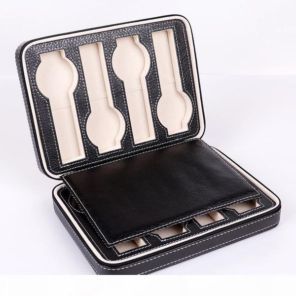 luxury 2-8 grids leather watch box portable travelling watch bag storage watches display box case jewelry collector case, Black;blue
luxury 2-8 grids leather watch box portable travelling watch bag storage watches display box case jewelry collector case, Black;blue