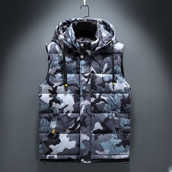 vest men plus size 6xl casual winter sleeveless jacket male hooded thick warm parka jacket waistcoat men cotton vest c1214, Black;white
vest men plus size 6xl casual winter sleeveless jacket male hooded thick warm parka jacket waistcoat men cotton vest c1214, Black;white