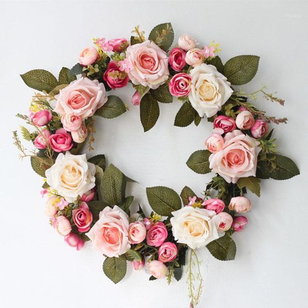 35cm round silk rose camellia wreath wedding decoration artificial flowers large pink/lavender fake flowers home decor plants1
35cm round silk rose camellia wreath wedding decoration artificial flowers large pink/lavender fake flowers home decor plants1