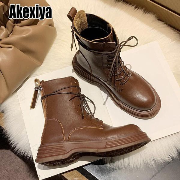 boots 2021 women lace up ladies ankle female zipper black chunky brown woman platform p680
boots 2021 women lace up ladies ankle female zipper black chunky brown woman platform p680
