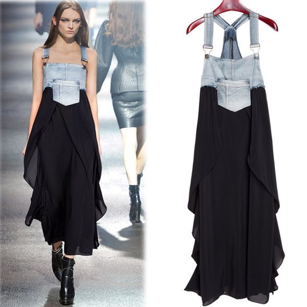 2021 new spring and summer fat mm flounder dressed fine casual fashion irregular chiffon denim girdle big swing j4n4, Black;gray
2021 new spring and summer fat mm flounder dressed fine casual fashion irregular chiffon denim girdle big swing j4n4, Black;gray