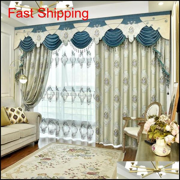 european high precision relief jacquard curtains for living din qyllrn bde_luck
european high precision relief jacquard curtains for living din qyllrn bde_luck