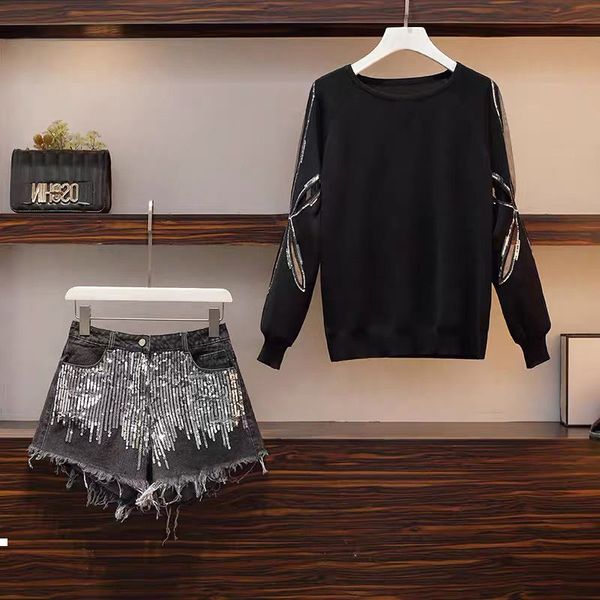 autumn new 2021 fashion female suites of two solid color paste long thin denim shorts defines more size 4xl y449 f291, Gray
autumn new 2021 fashion female suites of two solid color paste long thin denim shorts defines more size 4xl y449 f291, Gray