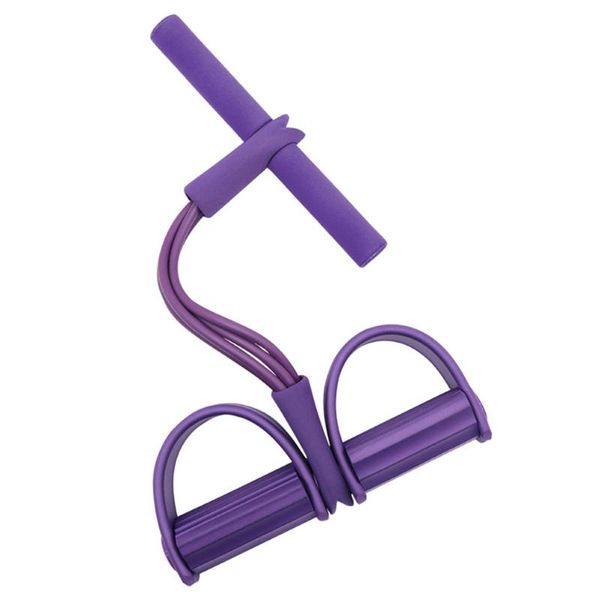 resistance bands fitness band 4 tubes pedal puller exerciser elastic strap sit-up rope with handle
resistance bands fitness band 4 tubes pedal puller exerciser elastic strap sit-up rope with handle