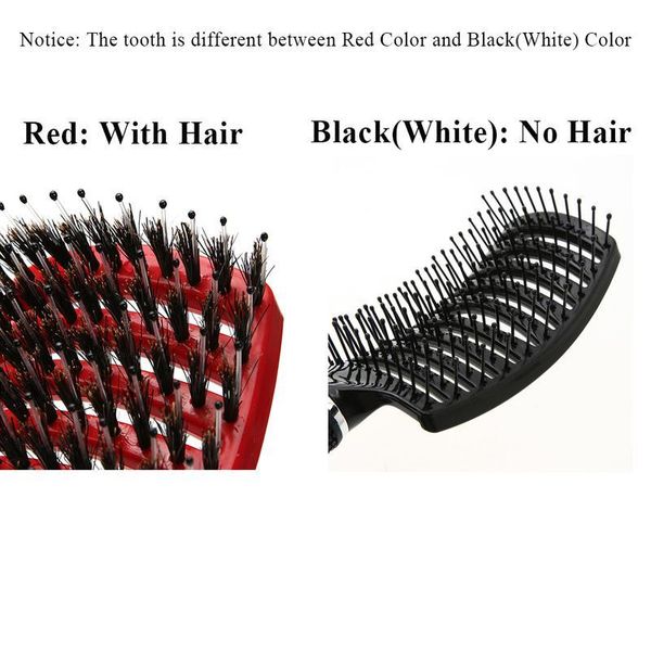 1 pc hair scalp mas comb hairbrush bristle nylon women wet curly detangle hair brush for salon hairdressing styli jllfco, Silver
1 pc hair scalp mas comb hairbrush bristle nylon women wet curly detangle hair brush for salon hairdressing styli jllfco, Silver