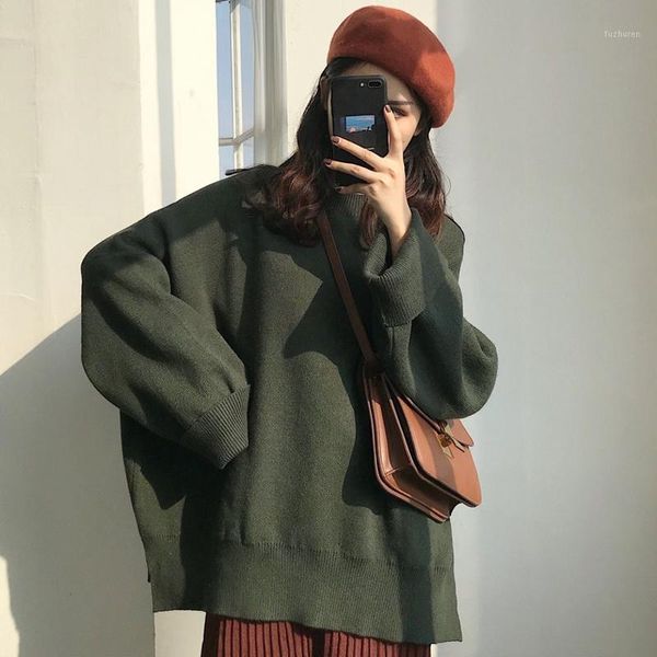 long sleeve o-neck casual women's clothing black women knitted sweet pullovers loose women's clothing spring autumn sweater1, White;black
long sleeve o-neck casual women's clothing black women knitted sweet pullovers loose women's clothing spring autumn sweater1, White;black