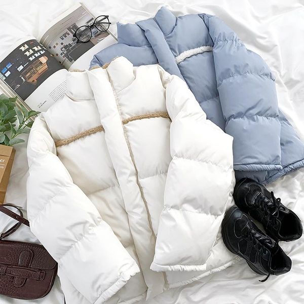 women's down & parkas 2021 winter autumn faux fur reversible jacket vintage women zipper long sleeve warm coat thick puff padded parka, Black
women's down & parkas 2021 winter autumn faux fur reversible jacket vintage women zipper long sleeve warm coat thick puff padded parka, Black