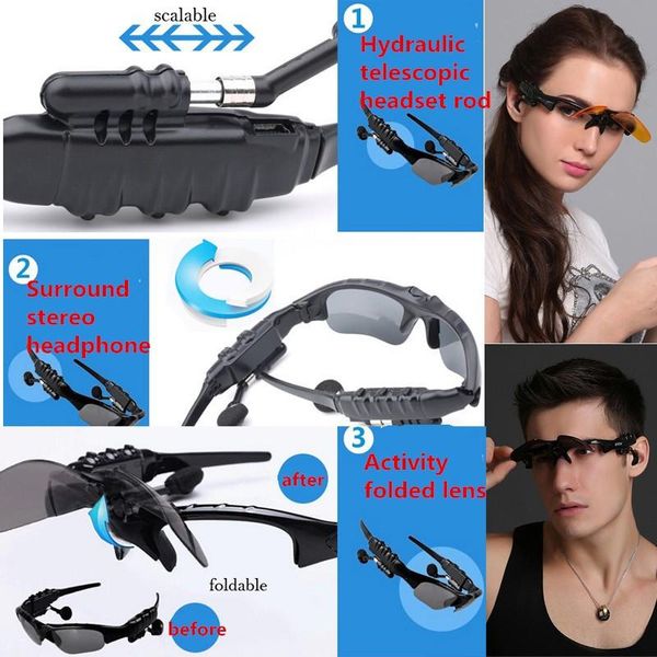 stereo bluetooth glasses music bluetooth phone wireless earphones sport headphone with anti uv400 polarizing lens for sport
stereo bluetooth glasses music bluetooth phone wireless earphones sport headphone with anti uv400 polarizing lens for sport