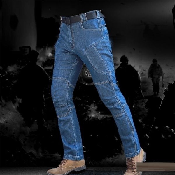 new arriving men tactical denim pants stretchy jeans trousers comfortable full length multi pockets commuter men leggings 201111, Blue
new arriving men tactical denim pants stretchy jeans trousers comfortable full length multi pockets commuter men leggings 201111, Blue