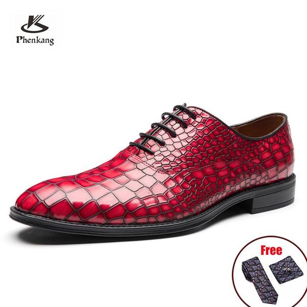 dress shoes phenkang men genuine leather crocodile pattern formal classic pointed glossy mens wedding lace up oxford, Black
dress shoes phenkang men genuine leather crocodile pattern formal classic pointed glossy mens wedding lace up oxford, Black