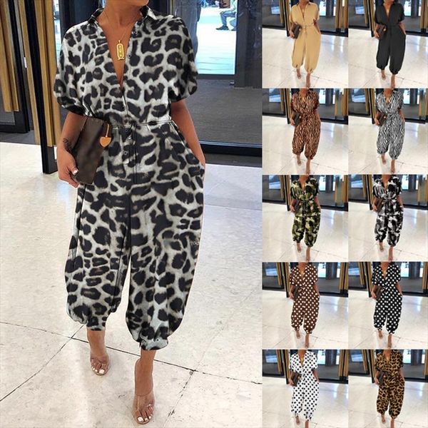 women vintage jumpsuits short sleeve rompers cargo pants button casual harem trouser plus size overalls combinaison femme, Black;white
women vintage jumpsuits short sleeve rompers cargo pants button casual harem trouser plus size overalls combinaison femme, Black;white