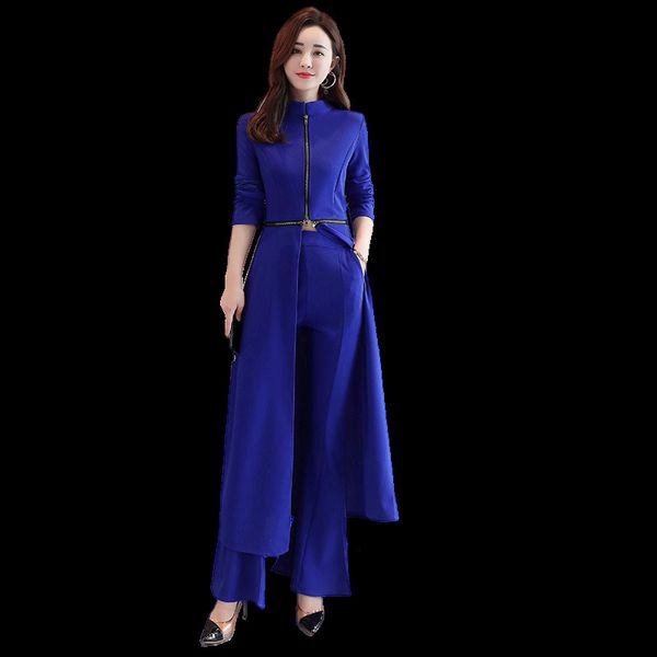 2021 new spring full women long slacks suit three pieces lady set of the chic girly girlie outfits zip uniform ph0n, Gray
2021 new spring full women long slacks suit three pieces lady set of the chic girly girlie outfits zip uniform ph0n, Gray