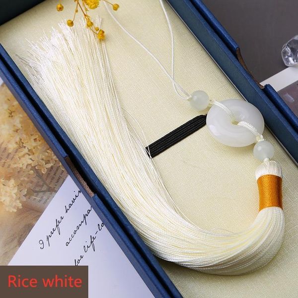 5pcs new white jade peace buckle tassel diy keychain caps straps jewelry making charms curtain pendant accessories craft tassel h bbyotb
5pcs new white jade peace buckle tassel diy keychain caps straps jewelry making charms curtain pendant accessories craft tassel h bbyotb