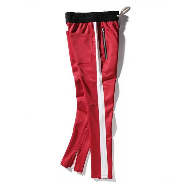 new style zipper stitching men's sports hip hop small feet casual loose legged harem pants, Black
new style zipper stitching men's sports hip hop small feet casual loose legged harem pants, Black