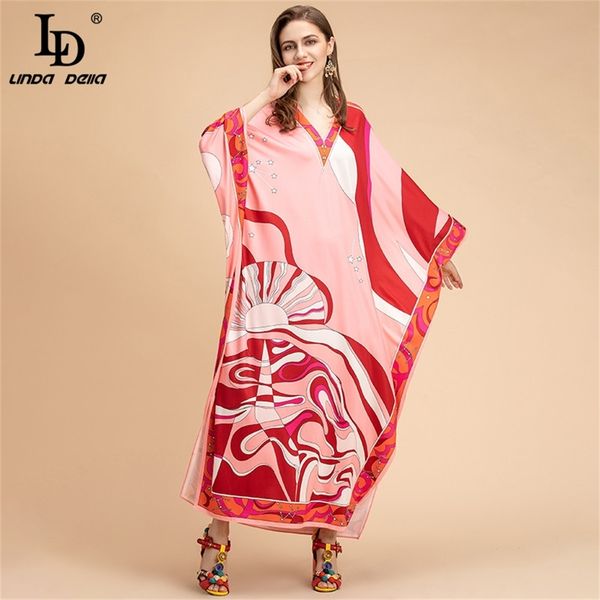 ld linda della fashion runway loose plus size dress women v neck batwing sleeve printed side split knitting elastic long dress lj200909, Black;gray
ld linda della fashion runway loose plus size dress women v neck batwing sleeve printed side split knitting elastic long dress lj200909, Black;gray