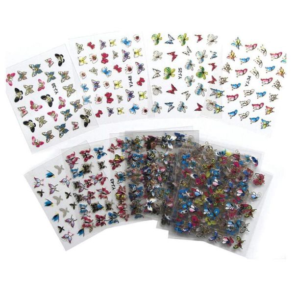 stickers & decals 24 sheets colorful 3d butterfly nail art transfer manicure tips wraps decoration for women girls, Black
stickers & decals 24 sheets colorful 3d butterfly nail art transfer manicure tips wraps decoration for women girls, Black
