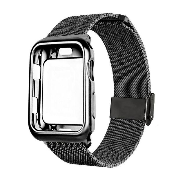 milanese loop bracelet stainless steel band + case for watch series 123 42mm 38mm strap for iwatch 4 5 4 jllaob, Black;brown
milanese loop bracelet stainless steel band + case for watch series 123 42mm 38mm strap for iwatch 4 5 4 jllaob, Black;brown