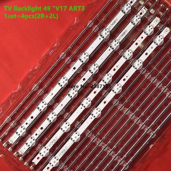 1set=4pcs led strip 49 v17 l1 r1 for lg 49uv340c 49uj6565 49uj670v 49 v17 art3 2862 2863 6916l-2862a 6916l-2863a
1set=4pcs led strip 49 v17 l1 r1 for lg 49uv340c 49uj6565 49uj670v 49 v17 art3 2862 2863 6916l-2862a 6916l-2863a