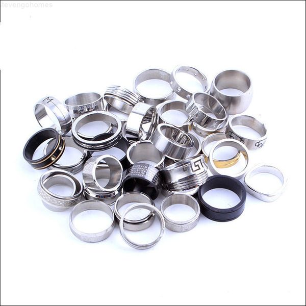batch steel / wholesale fashion titanium 50 pieces style mixed size party gift finger ring men's jewelry, Silver
batch steel / wholesale fashion titanium 50 pieces style mixed size party gift finger ring men's jewelry, Silver