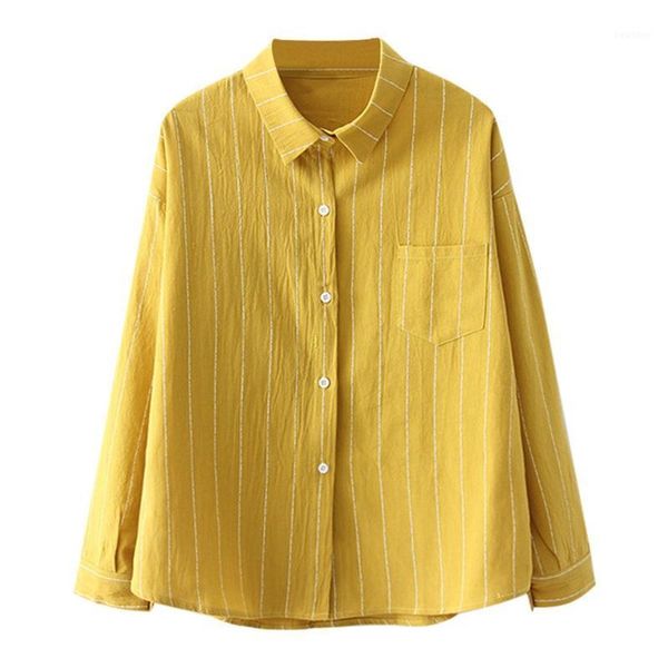 women autumn long sleeve striped print loose button shirt casual blouse long sleeve lapel striped printed button shirt1, White
women autumn long sleeve striped print loose button shirt casual blouse long sleeve lapel striped printed button shirt1, White