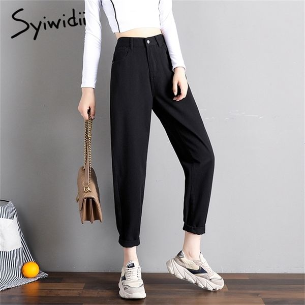 elastic waist black jeans korean fashion 4 collor mom jeans high waist jeans high street plus size denim pants street style 201223, Blue
elastic waist black jeans korean fashion 4 collor mom jeans high waist jeans high street plus size denim pants street style 201223, Blue