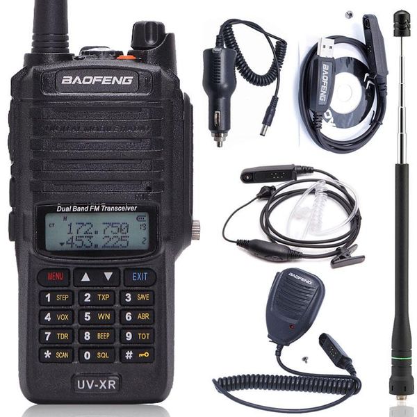 walkie talkie baofeng uv-xr 10w 4800mah battery ip67 waterproof radio&tactical antenna handheld 10km long range powerful
walkie talkie baofeng uv-xr 10w 4800mah battery ip67 waterproof radio&tactical antenna handheld 10km long range powerful