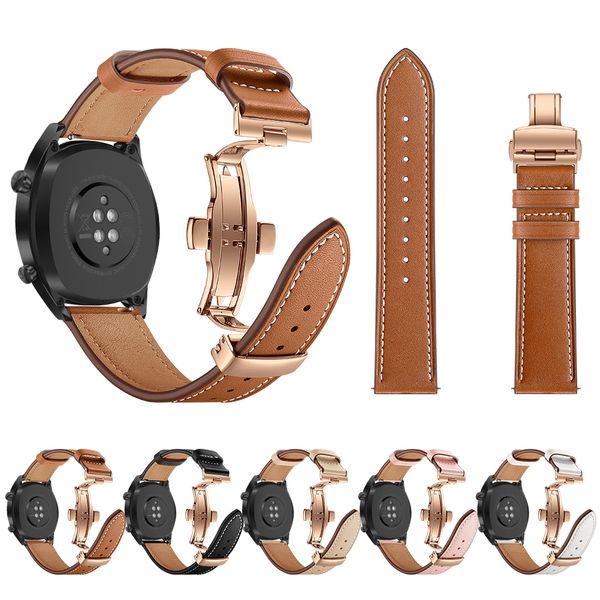 rose gold butterfly buckle watch band 22mm genuine leather strap for huawei gt honor magic replacements wristband accessories
rose gold butterfly buckle watch band 22mm genuine leather strap for huawei gt honor magic replacements wristband accessories