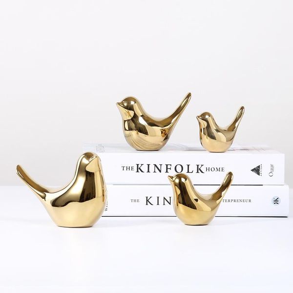 Golden Bird Figurines Modern Ceramic Birds Statues Animal Porcelain Sculpture Home Decoration Table Crafts Wedding Gift 1/2/4pcs
Golden Bird Figurines Modern Ceramic Birds Statues Animal Porcelain Sculpture Home Decoration Table Crafts Wedding Gift 1/2/4pcs