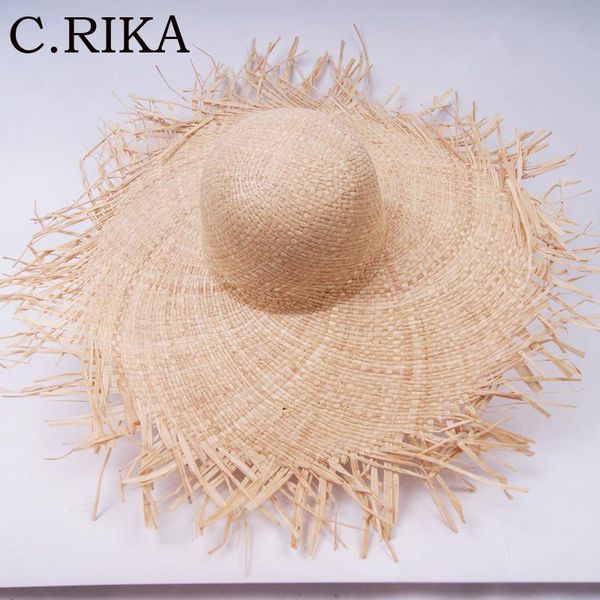 wide brim hats summer sun for women natural raffia large straw hat lady girls outdoor shade vacation beach panama, Blue;gray
wide brim hats summer sun for women natural raffia large straw hat lady girls outdoor shade vacation beach panama, Blue;gray