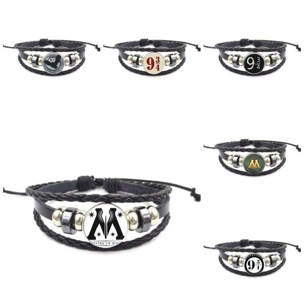ej glaze platform 9 34 hogwart express for girls gift plated jewelry with glass cabochon black leather bracelet bangle, Golden;silver
ej glaze platform 9 34 hogwart express for girls gift plated jewelry with glass cabochon black leather bracelet bangle, Golden;silver