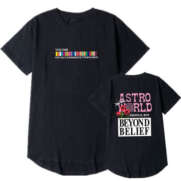 scott travis astroworld t-shirt arc hem cotton short sleeve men's and women's top, White
scott travis astroworld t-shirt arc hem cotton short sleeve men's and women's top, White