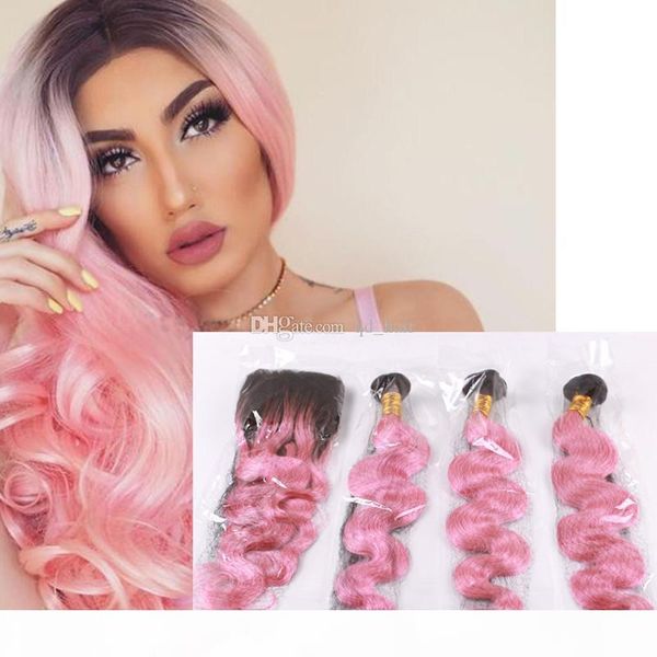 ombre 1b pink human hair bundles with lace frontal 13*4 dark root body wave ear to ear lace frontal with hair extension, Black
ombre 1b pink human hair bundles with lace frontal 13*4 dark root body wave ear to ear lace frontal with hair extension, Black