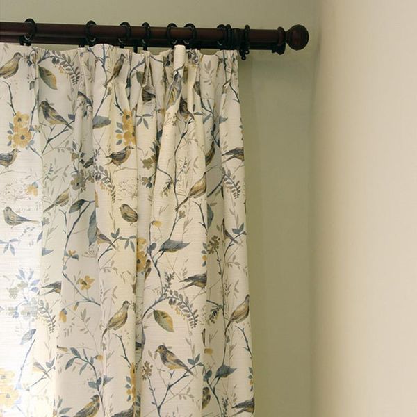 curtain & drapes american pastoral cotton linen blackout curtains for living room bird print window screen bedroom fabric custom
curtain & drapes american pastoral cotton linen blackout curtains for living room bird print window screen bedroom fabric custom
