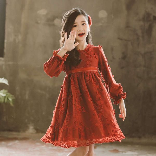 version girl's korean winter chine 2020 foreign sle parent child mh children's princs drs, Red;yellow
version girl's korean winter chine 2020 foreign sle parent child mh children's princs drs, Red;yellow