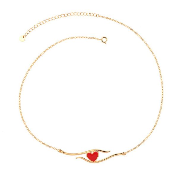 delicate pendants short necklaces enamel heart choker adjustable sweater chains for woman spring new arrival fashion jewelry, Silver
delicate pendants short necklaces enamel heart choker adjustable sweater chains for woman spring new arrival fashion jewelry, Silver