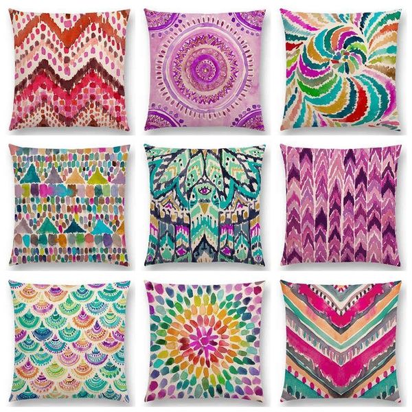 watercolor boho mandala waves coral camo stripe paisley geometry rainbow prints colorful cushion sofa throw pillow1
watercolor boho mandala waves coral camo stripe paisley geometry rainbow prints colorful cushion sofa throw pillow1