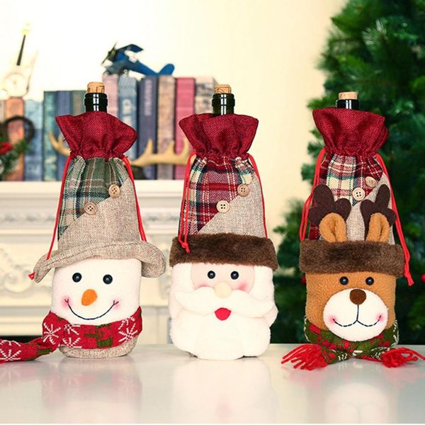 qifu wine bottle cover snowman stocking christmas gift bags xmas sack packing navidad presents chrismas new year 2020 q1128
qifu wine bottle cover snowman stocking christmas gift bags xmas sack packing navidad presents chrismas new year 2020 q1128