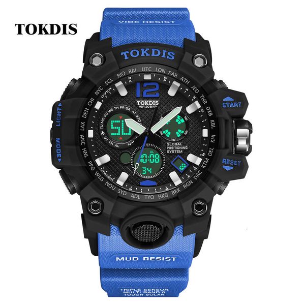 tekhi tokdis trend multi function waterproof calendar satch double display electronic sports watch
tekhi tokdis trend multi function waterproof calendar satch double display electronic sports watch