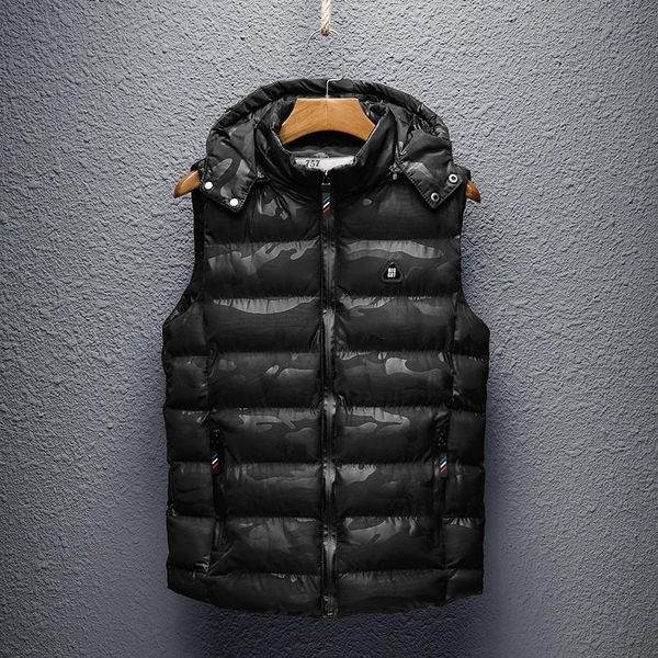 men's vests men vest jackets warm thick autumn winter casual hooded coat sleeveless male solid zipper hoodies down outdoor, Black;white
men's vests men vest jackets warm thick autumn winter casual hooded coat sleeveless male solid zipper hoodies down outdoor, Black;white