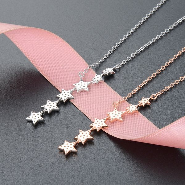 wholesale real s925 nobility star fine jewelry necklace pendant chain fashion accessories jewel grace women gifts q1209, Bronze;silver
wholesale real s925 nobility star fine jewelry necklace pendant chain fashion accessories jewel grace women gifts q1209, Bronze;silver