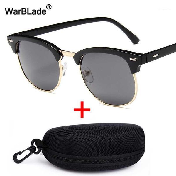 fashion men semi-rimless sunglasses women vintage classic brand designer sun glasses uv400 eyewear gafas1, White;black
fashion men semi-rimless sunglasses women vintage classic brand designer sun glasses uv400 eyewear gafas1, White;black