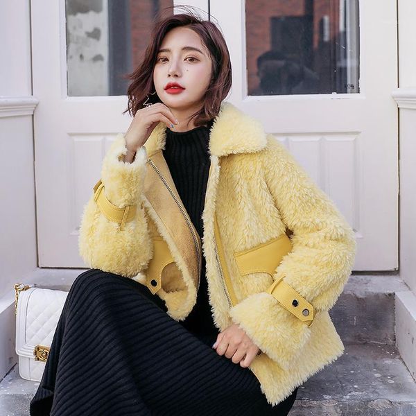 100% wool women's fur coat short women coats autumn winter clothes motorcycle female jacket fashion 2020 ropa de mujer pph19551, Black
100% wool women's fur coat short women coats autumn winter clothes motorcycle female jacket fashion 2020 ropa de mujer pph19551, Black