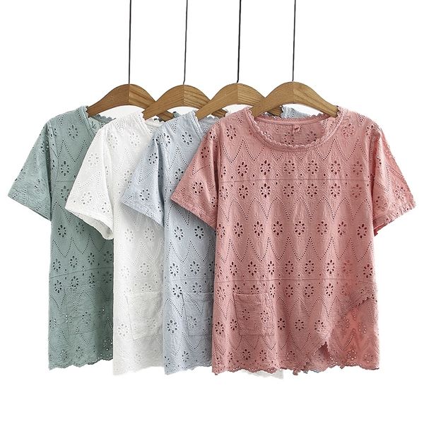 l-4xl more floral embroidered short of women summer around the big, elegant size workwear shirts 45h9, White
l-4xl more floral embroidered short of women summer around the big, elegant size workwear shirts 45h9, White