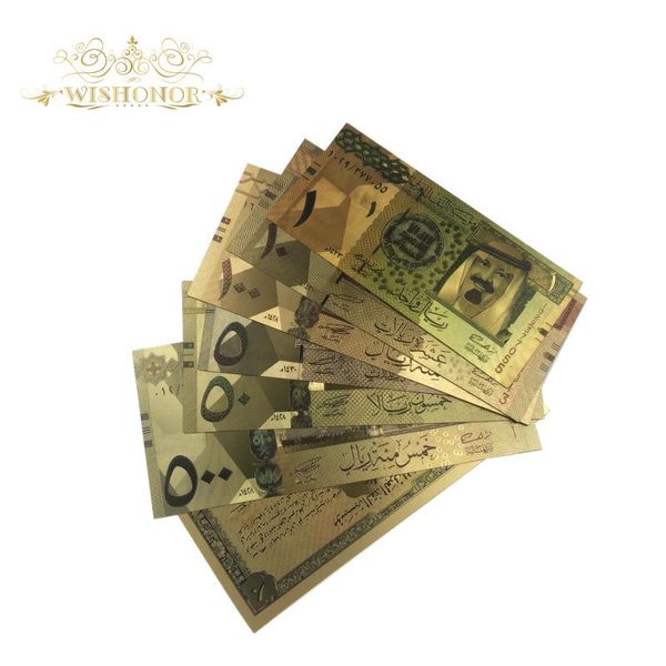 7pcs lot saudi arabia gold banknote 24k gold plated 1 500 riyal banknote bills for home decor and collection wmtctg
7pcs lot saudi arabia gold banknote 24k gold plated 1 500 riyal banknote bills for home decor and collection wmtctg