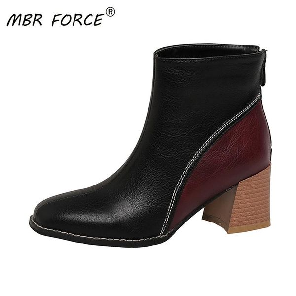 mbr force fashion autumn spring women cool boots pu high heel ankle boots back zipper winter ladies black white large size
mbr force fashion autumn spring women cool boots pu high heel ankle boots back zipper winter ladies black white large size