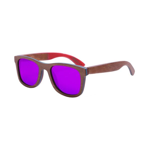 berwer skateboard wooden sunglasses brown frame with coating mirrored bamboo sunglasses uv 400 protection lenses in cork box, White;black
berwer skateboard wooden sunglasses brown frame with coating mirrored bamboo sunglasses uv 400 protection lenses in cork box, White;black