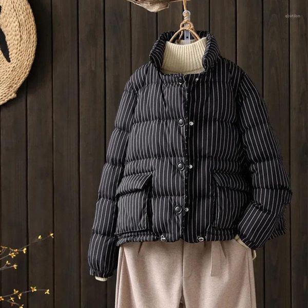 women's down & parkas women short jacket 2021 stand-up collar loose thick a-line bread jacket1, Black
women's down & parkas women short jacket 2021 stand-up collar loose thick a-line bread jacket1, Black